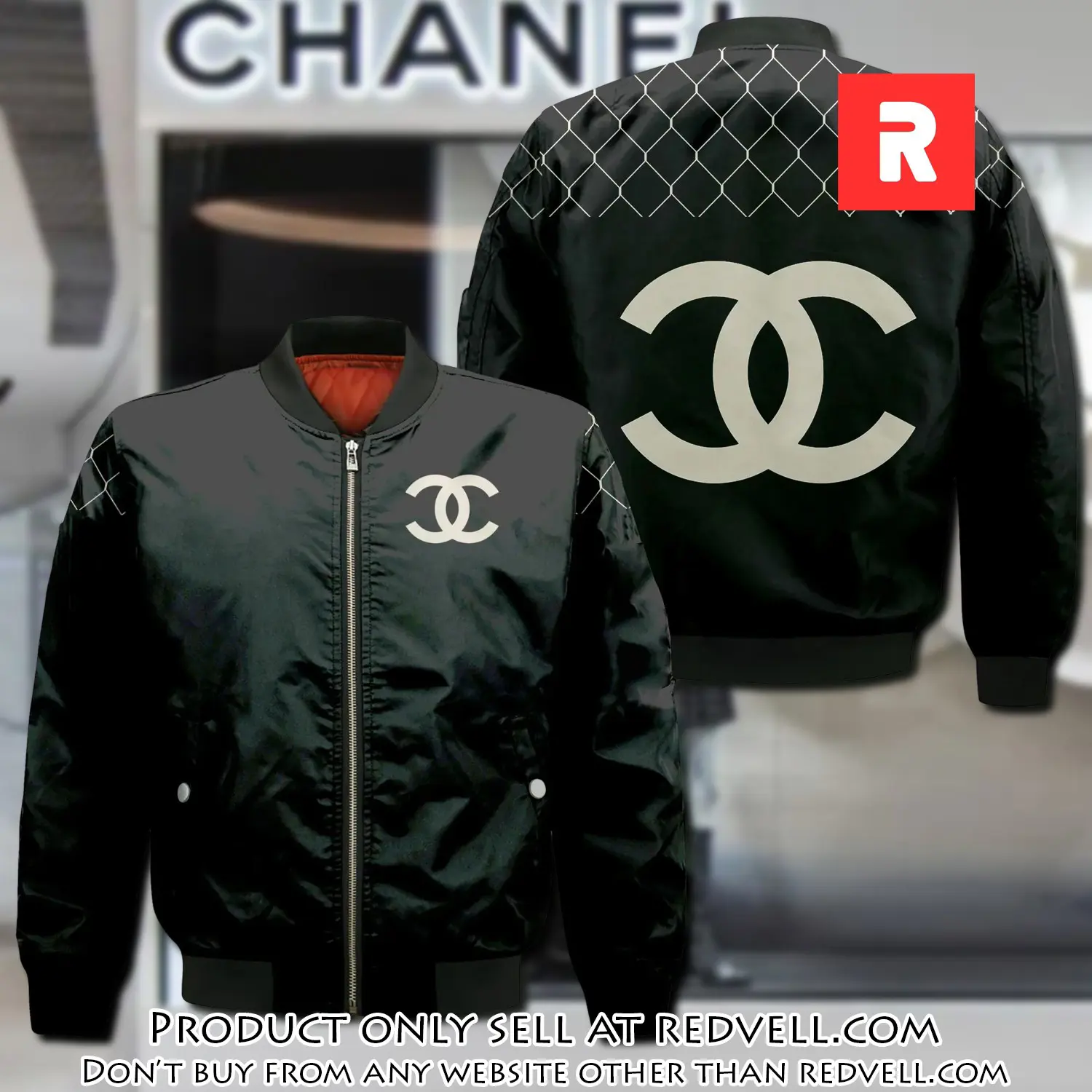 Chanel bomber jacket fashion luxury brand clothing clothes outfit for men women rv3946899